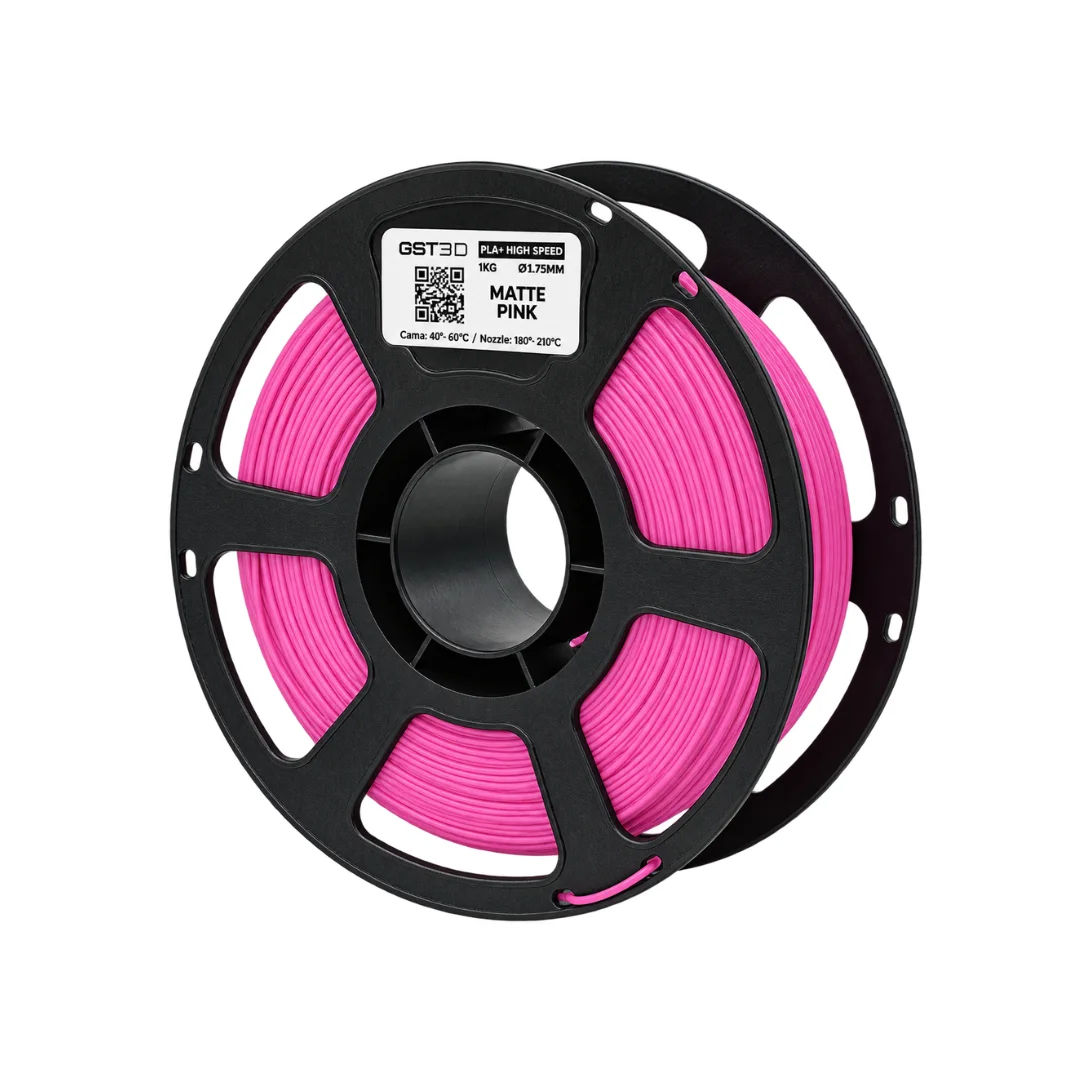 Matte ROSA Pink Filamento PLA+ Matte GST3D Black Edition