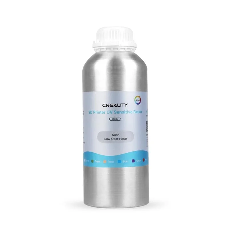 BLANCO Resina BAJO OLOR Creality 500g botella de aluminio COD 2221
