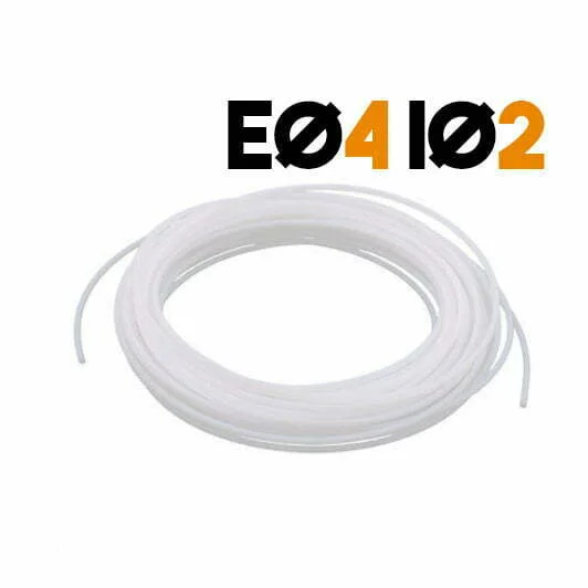 Teflón natural 4x2 2x4 PTFE Manguera 0.5M ENDER MAGNA BIQU COD 1579