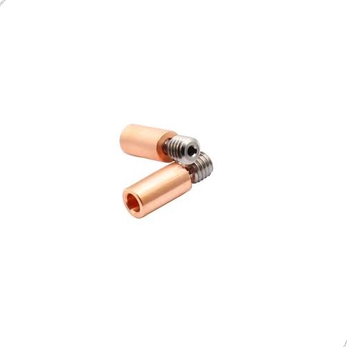 32124-Barrel bimetal M6-M6 19mm de largo compatible MakerpartsK C9