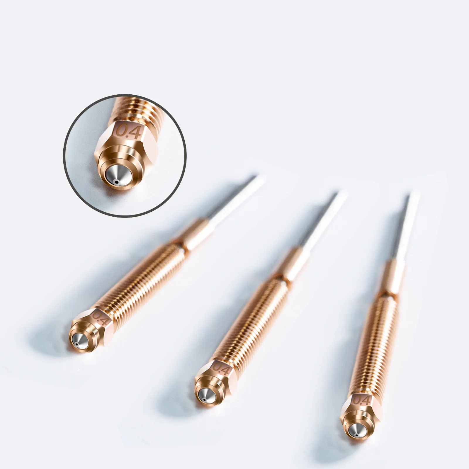 Boquilla Nozzle Unicorn 0.4mm K1 K1 MAX K1C V3 V3PLUS GENERIDO PARA Creality  04175 MA3 TRNZ-K1-04175