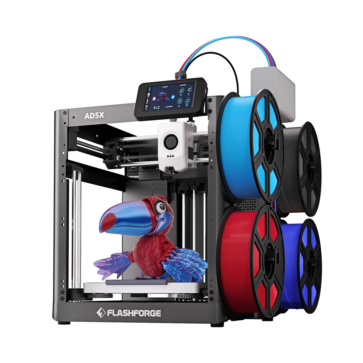 AD5X de exposición 220x220x220mm  IMPRESORA 3D FLASHFORGE ADVENTURER (se retira armada por suc moron 30 días de garantía)