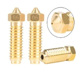 Pico 0.4 Anycubic kobra 3 volcanic Brass  nozzle (generico) NZ-VN-K3-04175