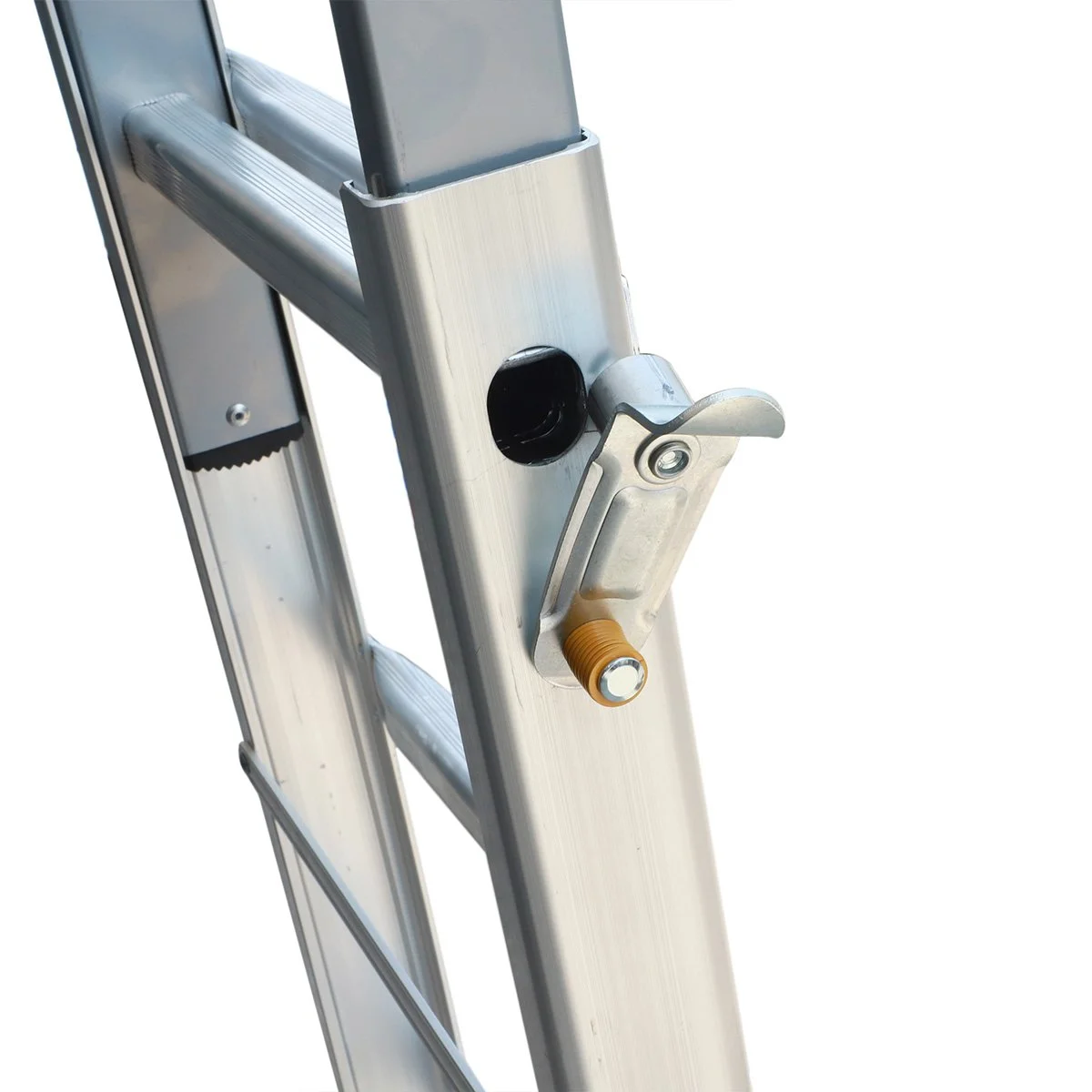 Escalera de aluminio 4x4 con pies extensibles 3,63 m MIYAWA DEEI-E363