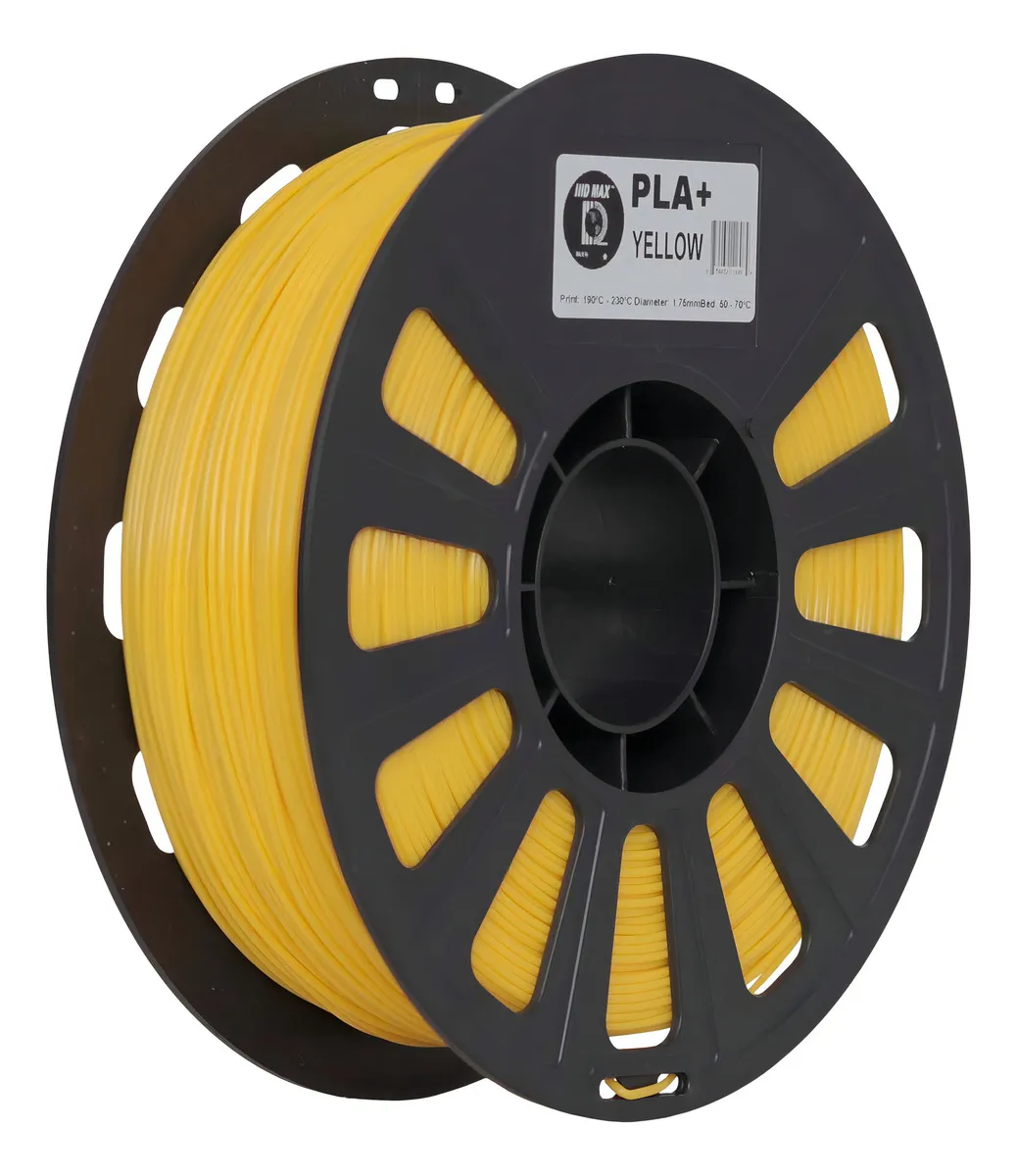 AMARILLO YELLOW IIIDMAX PLA Filamento 3D 1.75 1KG