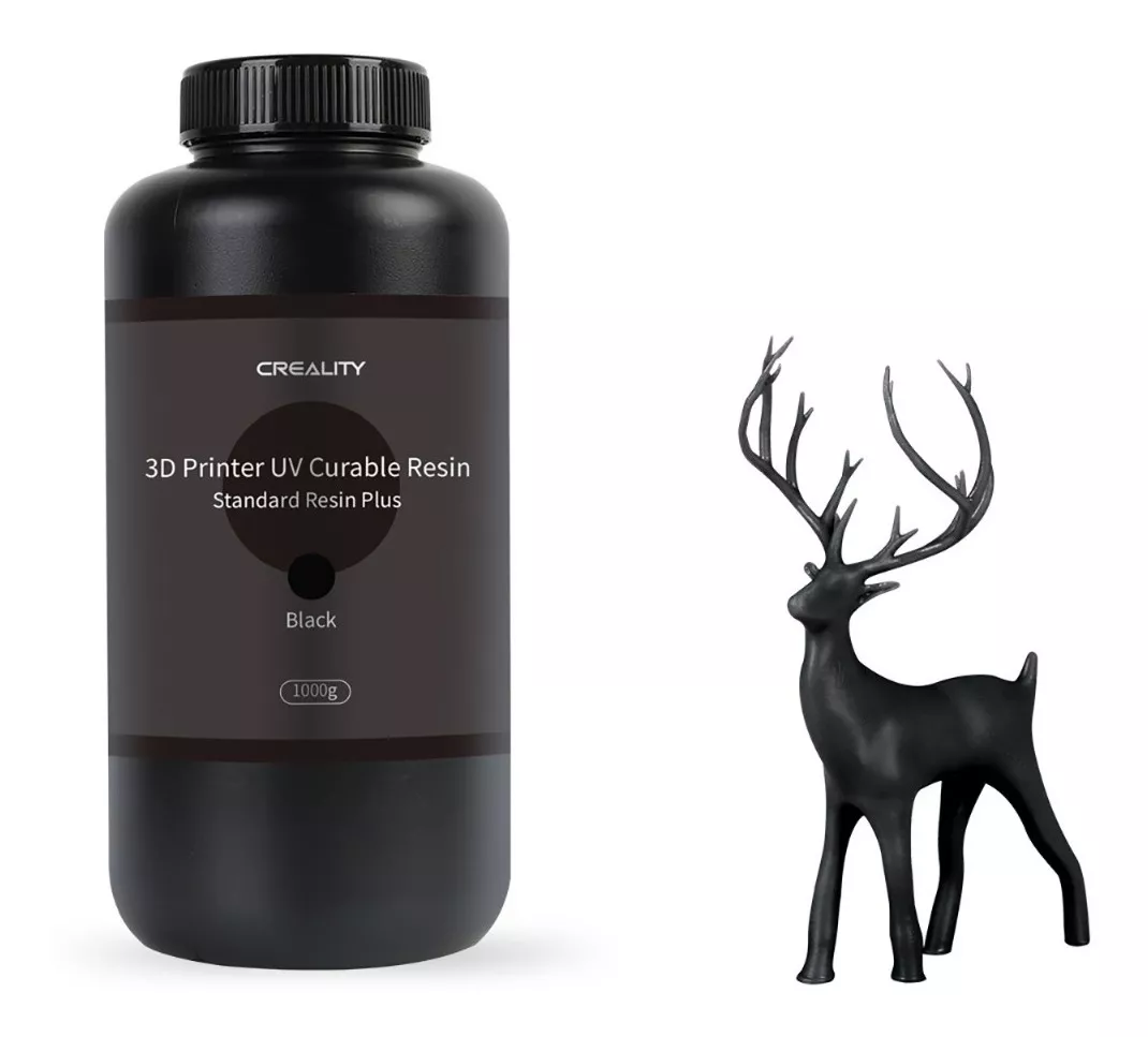 NEGRO BLACK Resina Plus Creality 500g 0.5kg - 3302020065