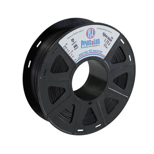 NEGRO NYLON MAX PrintaLot x1KG Filamento 3D DIAMETRO 1,75mm NylMAX