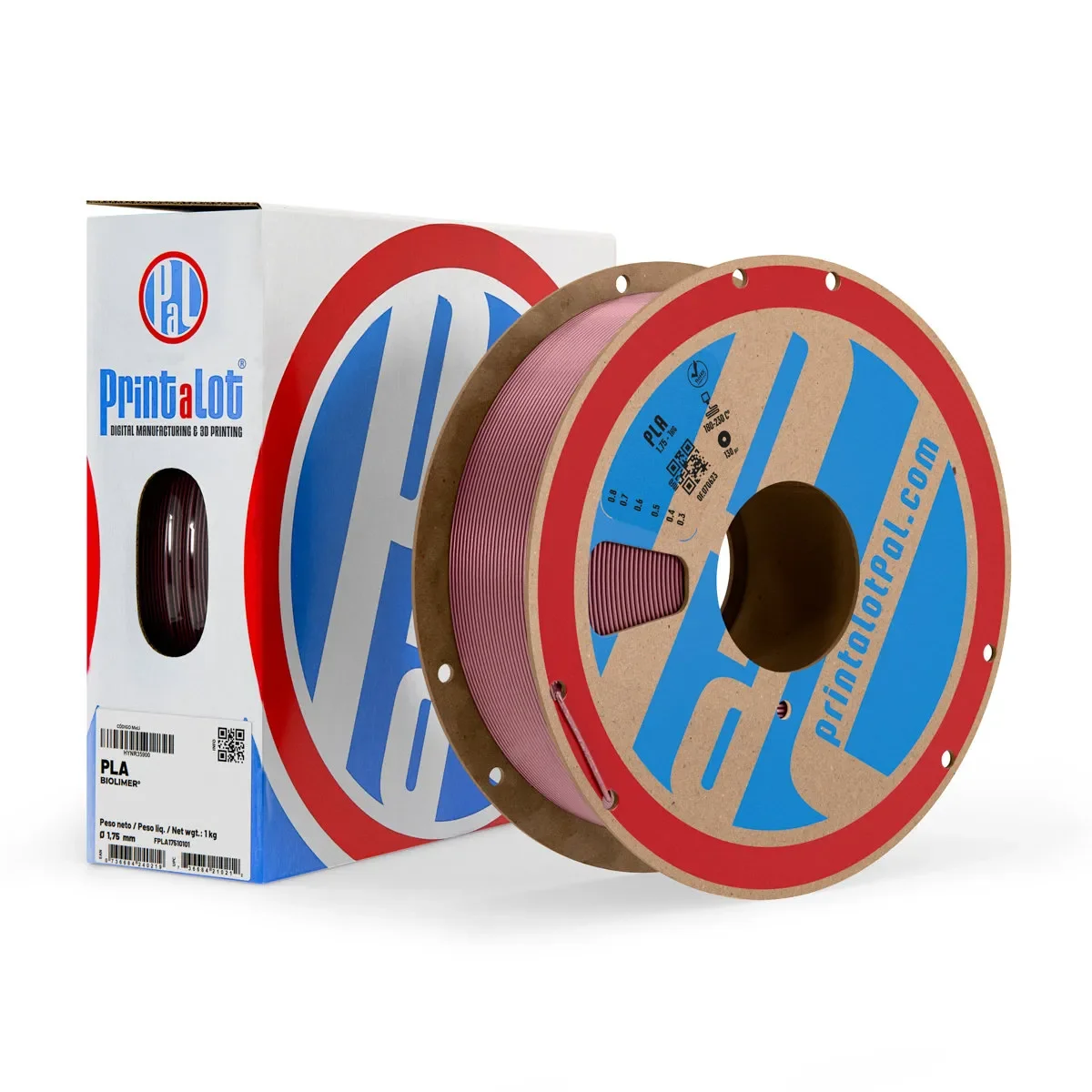 UVA METALIZADO PLA PrintaLot x1KG Filamento 3D DIAMETRO 1,75mm