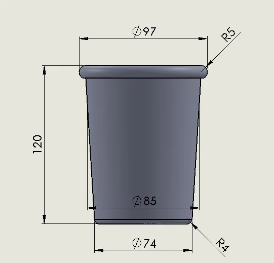 MOD1 500ML LABIO FINOS VASO UN POCO DE RUIDO 500ML SIN STL (SOLO VASO DE ALUMINIO SIN PIEZAS IMPRESAS)ALUMINIO,(LAS MEDIDAS PUEDEN VARIAR)