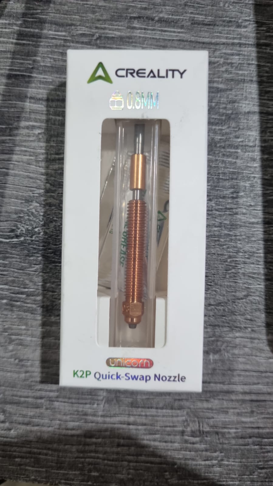 PICO 0.8 Creality K2/Creality HI - Nozzle Unicorn Creality Original 4008030091 C8