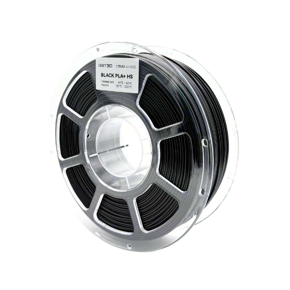 NEGRO BLACK GST LINEA COSMOS CON CAJA PLA Filamento 3D 1.75 1KG