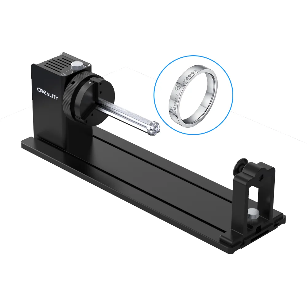 ROTADOR GIRATORIO PARA MÁQUINA DE GRABADO LÁSER CREALITY ROTATORIO 4 EJE 4007010180