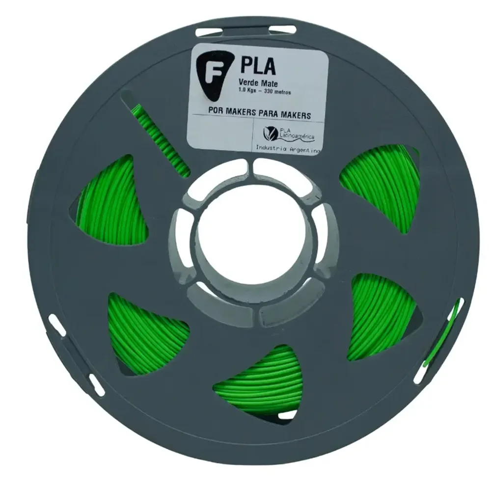 VERDE MATE FilAr Filamento PLA 1.75 1KG