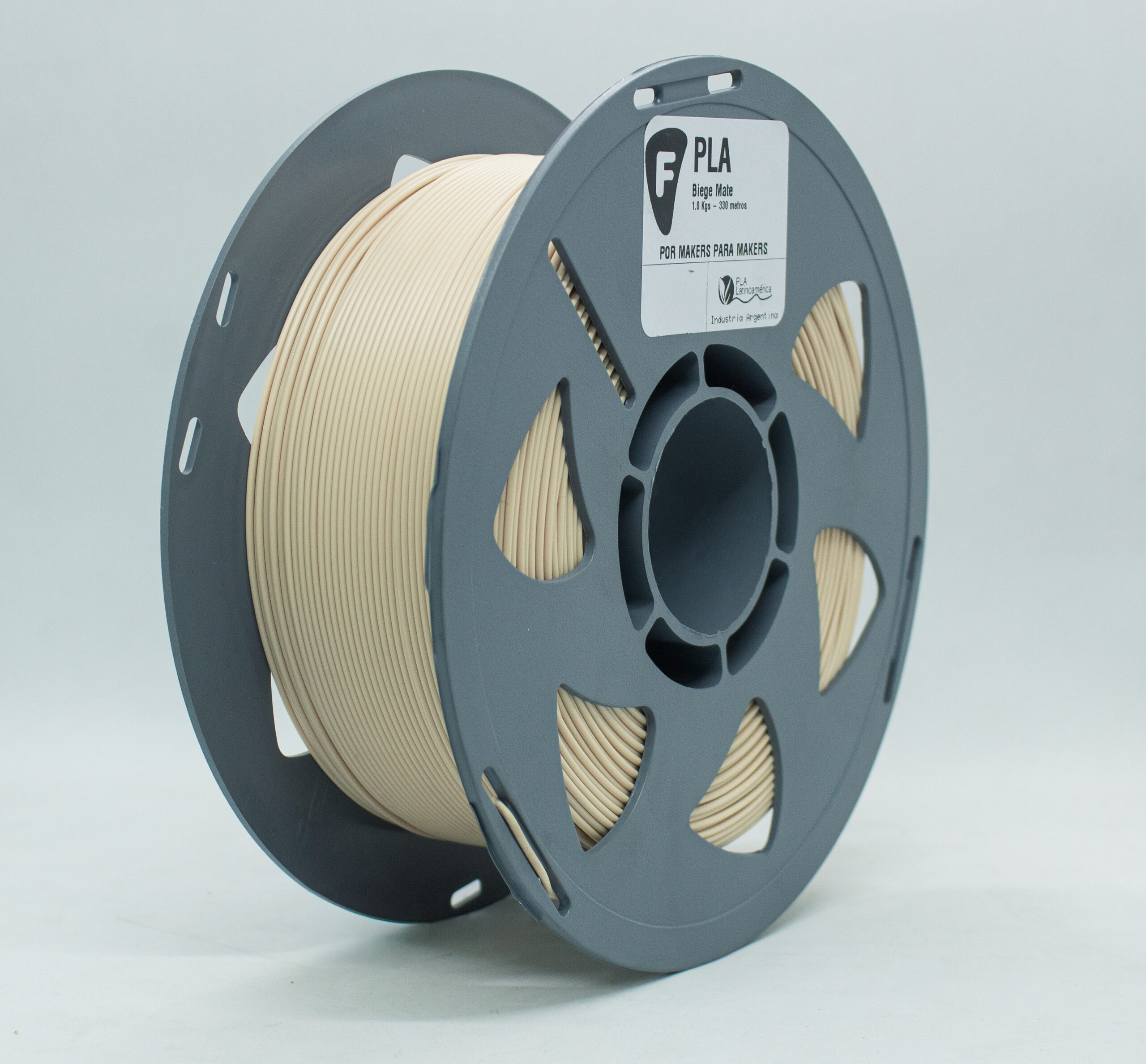 BEIGE MATE FilAr Filamento PLA 1.75 1KG