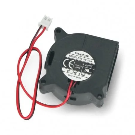 Fan de capa Creality 4020 24v TURBINA CARACOL FICHA GRANDE CABLE MEDIANO blower COOLER 1377 C17
