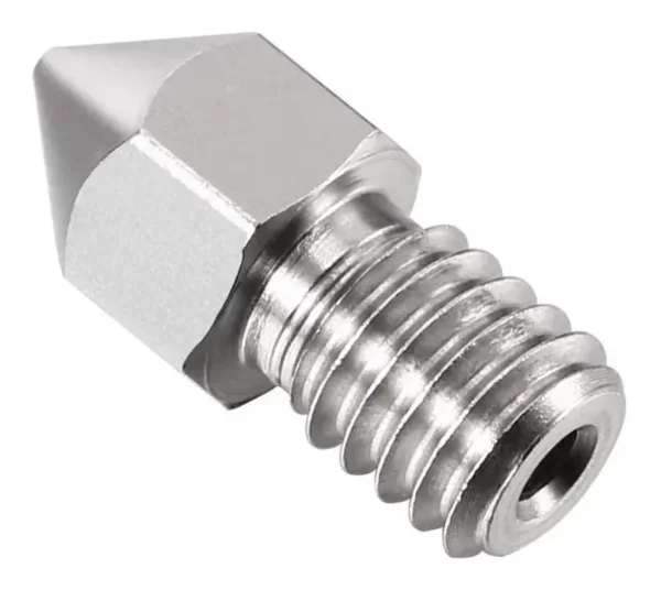 Pico 0.6 INOXIDBLE MK8 NOZZLE ROSCA M6 Compatible con ENDER 3, 3 V2, 3 PRO, 5, 5PRO, 5 PLUS, MAGNA SE, HIDRA, HORNET 31388