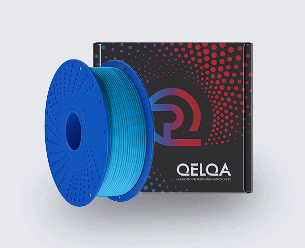 CELESTE (Light Blue) PLA QELQA FILAMENTO 3D 1.75MM 1KG
