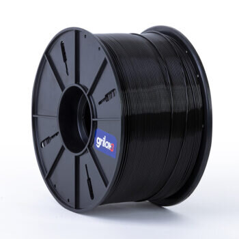 NEGRO 2.5kg ABS MAXICARRETE GRILON FILAMENTO 3D 1.75MM 2.5 KG