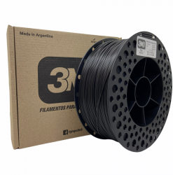NEGRO PLA+ 3N3 3NMAX FILAMENTO 3D 1.75MM 1KG