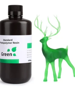 VERDE TRANSPARENTE ESTANDAR RESINA ELEGOO 1 KG 50.103.0088