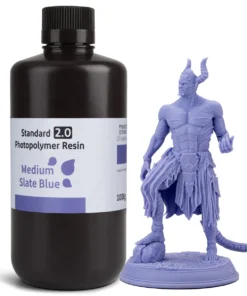 AZUL PIZARRA MEDIO ESTANDAR V2.0 RESINA ELEGOO 1kg 50.103.0133