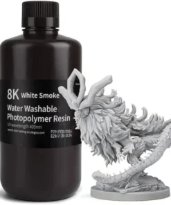BLANCO AHUMADO LAVABLE AL AGUA 8K RESINA ELEGOO 1Kg 50.103.0140