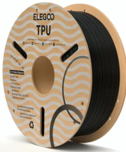 NEGRO TPU FLEXIBLE Elegoo Filamento Diámetro 1,75mm 1kg 50.203.0237