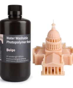 BEIGE LAVABLE AL AGUA RESINA ELEGOO 500Gr 50.103.0018