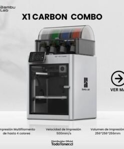 X1 Carbón Combo 256x256x256 Impresora 3D FDM Bambu Lab