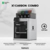 X1 Carbón Combo IGUAL A NUEVA 256x256x256 Impresora 3D FDM Bambu Lab 30 DIAS DE GARANTIA SE RETIRA POR SUCURSAL