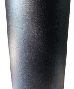 1 VASO ALUMINIO 1Litro LASERABLE FERNETERO NEGRO LISO