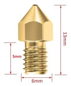 31091-Pico de Bronce MK8 0.2mm Filamento 1.75 - nozzle hotend