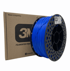 FLEXIBLE  AZUL TPU FILAMENTO 3N3 1.75 MM X 500 GRAMOS 3nFLEX TPU