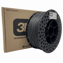 GRIS ACERO PLA 3N3 FILAMENTO 3D 1.75MM 1KG