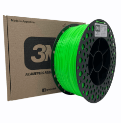 VERDE FLUO PLA 3N3 FILAMENTO 3D 1.75MM 1KG