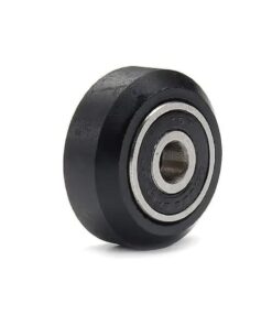 Rueda de eje rodamiento POM Vslot COD 553