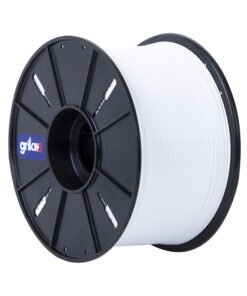 BLANCO 2.5kg PLA+ 850 GRILON FILAMENTO 3D 1.75MM MAXICARRETE PLAMAS