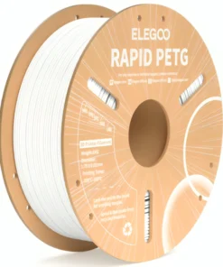 BLANCO PETG RAPID Elegoo Filamento Diámetro 1,75mm 1kg 50.203.0217