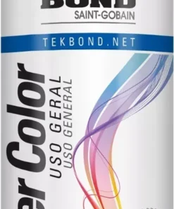 Pintura BLANCO MATE Aerosol Tekbond Cubritivo Rapido Secado 200ml - MLA-1134987966