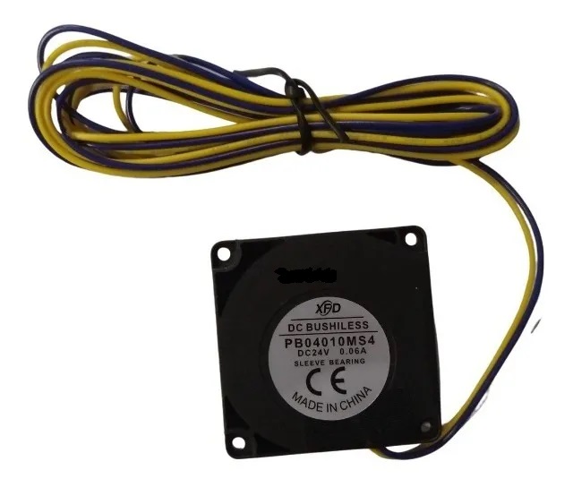 Fan de Capa Hellbot Magna SE 4010 24v Cable Largo con Ficha grande TURBINA FAN COOLER VENTILADOR COD 1045
