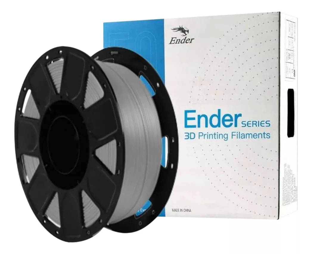 GRIS ENDER PLA CREALITY Filamento 3D 1.75 1KG - 3301010123 FILAWAY 40641