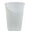 Transparente Vaso Milkshake de plastico polimero con sorbete 300 ml - AT