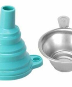 Kit de filtro y embudo colador para resina Azul cod 1438