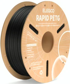 NEGRO PETG RAPID Elegoo Filamento Diámetro 1,75mm 1kg 50.203.0216