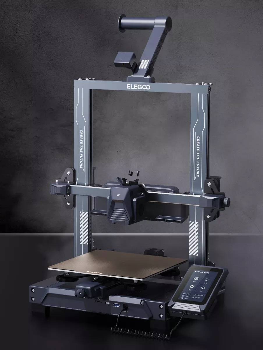 Neptune 4 PRO 225x225x265mm Klipper 500mms Impresora 3D FDM ELEGOO - Imagen 3