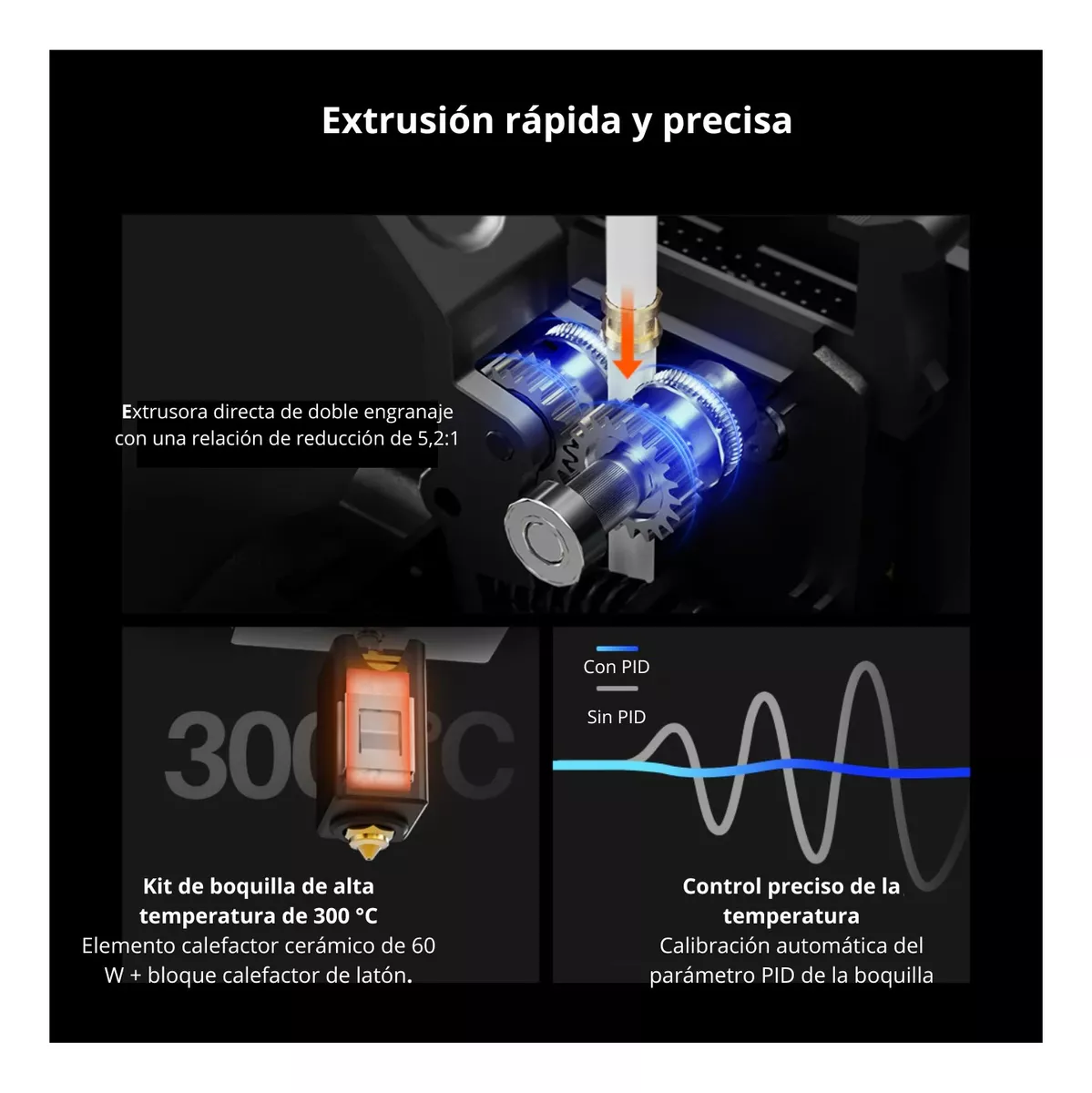 Neptune 4max 420x420x480mm Klipper 500mms Impresora 3D FDM ELEGOO - Imagen 7