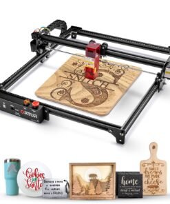 S2 Master 2 Pro Láser 40W diodo 300X200 Pantógrafo Cortadora Grabadora