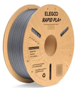 PLATEADO Rapid Pla Plus Elegoo Filamento Diámetro 1,75mm 1kg