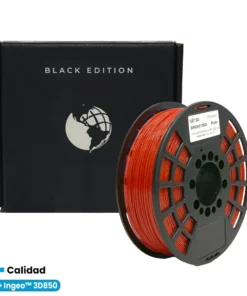 ROJO GLITTER GST CON CAJA PLA Filamento 3D 1.75 1KG