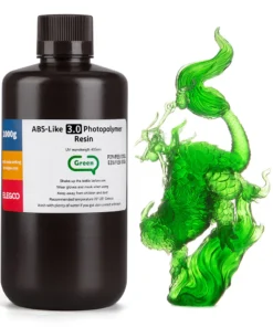VERDE ABS V3.0 RESINA ELEGOO 500Grs 50.103.0155